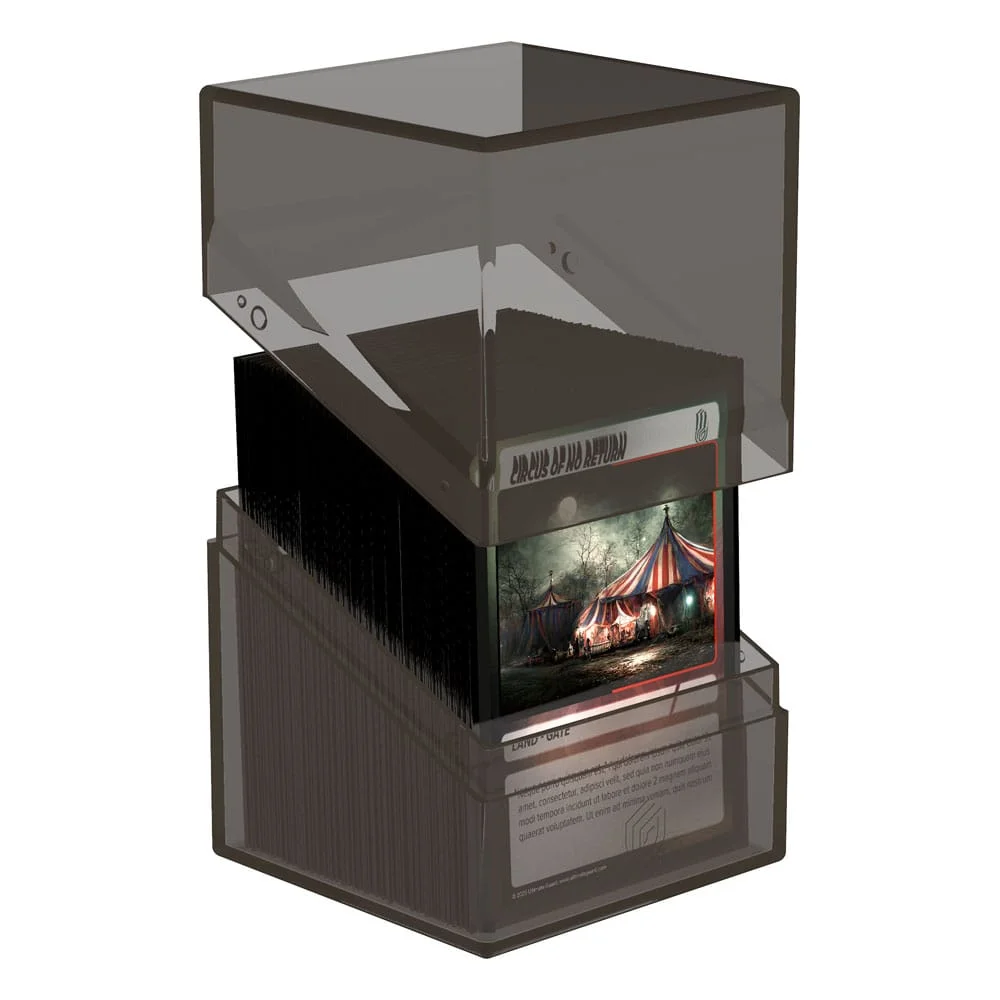 Ultimate Guard Boulder 100+ Clear (76 x 75 x 98.5 mm) - Onyx